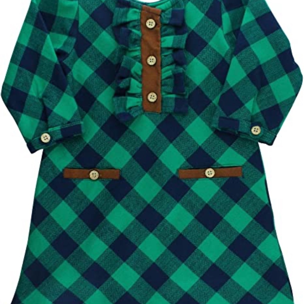 Ruffle Butts Flannel Tunic
